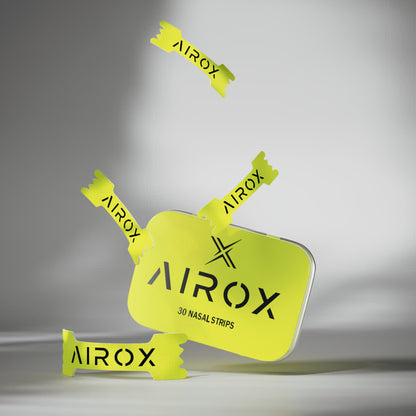 AIROX Sleep and Performance Nasal Strips - Neon Yellow